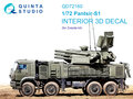 Quinta-Studio-QD72160--Pantsir-S1-3D-Printed-&amp;-coloured-Interior-on-decal-paper-(Zvezda)-1:72