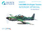 Quinta Studio QD48101 - EMB-314 Super Tucano  3D-Printed & coloured Interior on decal paper (for HobbyBoss kit) - 1:48_