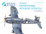 Quinta Studio QD32054 - F4U-4 3D-Printed & coloured Interior on decal paper (for Trumpeter kit) - 1:32_