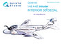 Quinta Studio QD48165 - A-6E Intruder 3D-Printed & coloured Interior on decal paper (for HobbyBoss kit) - 1:48_