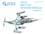 Quinta Studio QD48152 - TF-104G 3D-Printed & coloured Interior on decal paper (for Hasegawa kit) - 1:48_