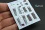 Quinta Studio QD48178 - F-14A 3D-Printed & coloured Interior on decal paper (for Hasegawa kit) - 1:48_