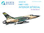 Quinta Studio QD48138 - F-105D 3D-Printed & coloured Interior on decal paper (for HobbyBoss kit) - 1:48_