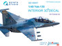 Quinta Studio QD48007 - Yak-130  3D-Printed & coloured Interior on decal paper (for Zvezda kits) - 1:48_