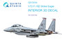 Quinta Studio QD72034 - F-15E 3D-Printed & coloured Interior on decal paper (for GWH) - 1:72_