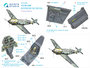 Quinta Studio QD72009 - Bf 109E 3D-Printed & coloured Interior on decal paper (for Special Hobby) - 1:72_